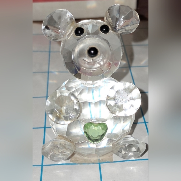 unbranded Other - Clear Stone Faceted Bear